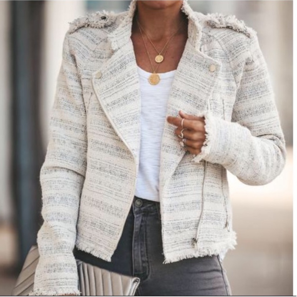 Vici Tweed Moto Jacket